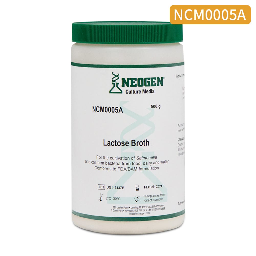 NCM0005A LACTOSE BROTH 500-PAIS DE ORIGEN US